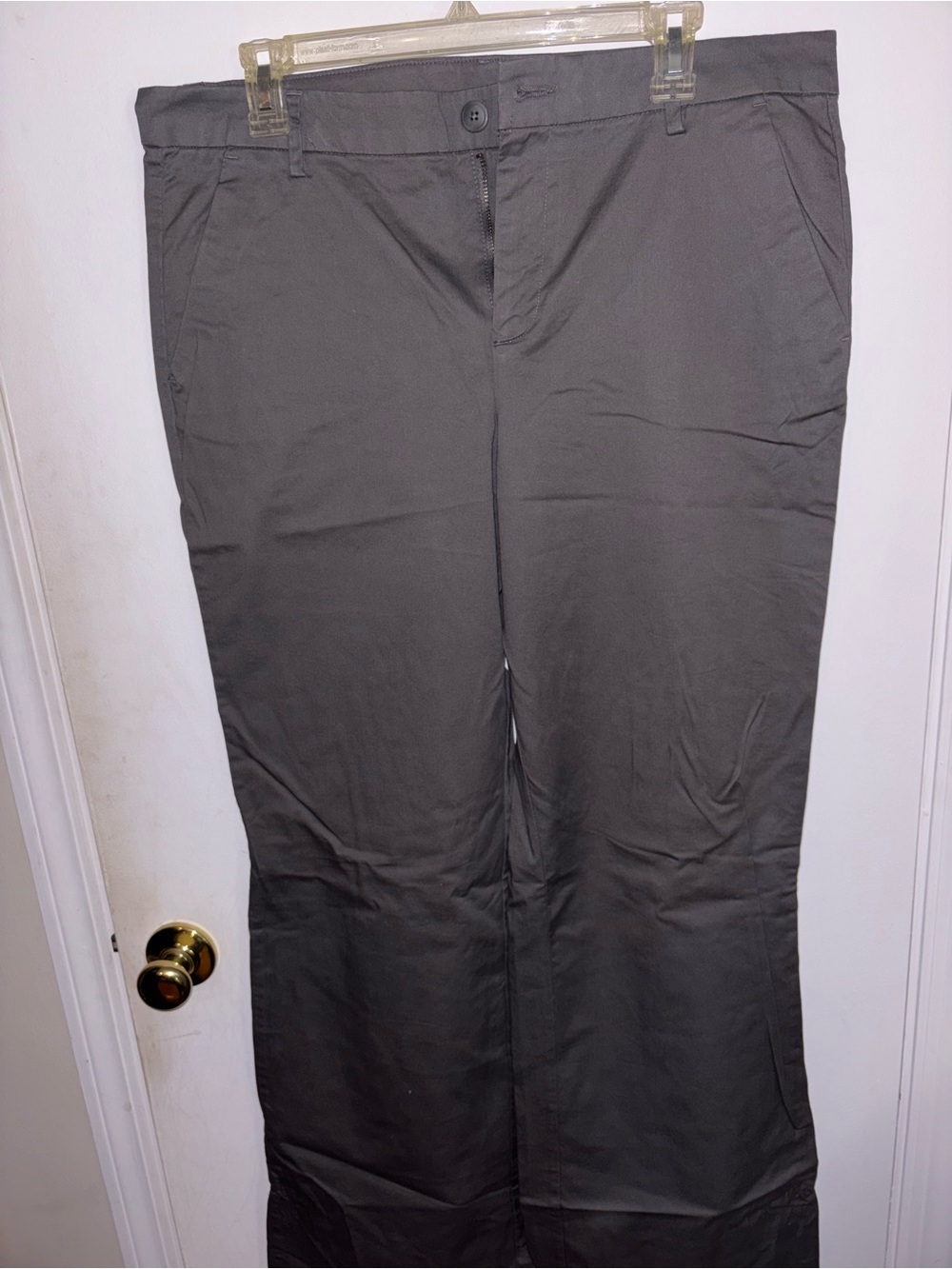 GAP Women's Boot Cut Pants in Dark Gray